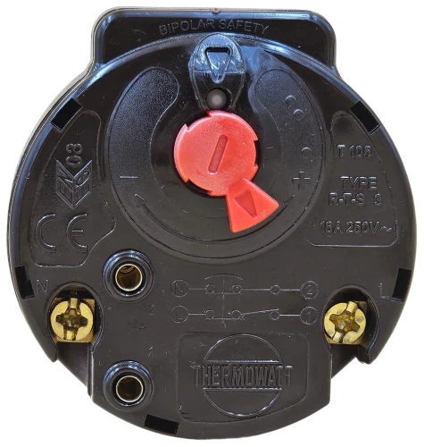 Терморегулятор стрижневий RTS 3, 16А, L=270мм, Thermowatt
