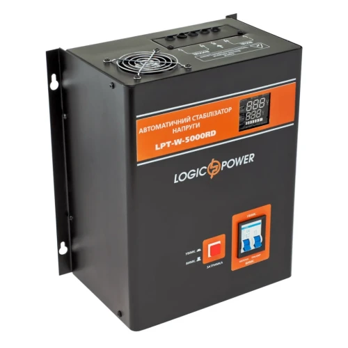 Стабілізатор напруги LogicPower LPT-W-5000RD (3500 Вт) Black