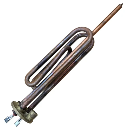 Тен для бойлера Ariston 2000 Вт (мідний, фланець Ø48 мм, під анод M6, довгі контакти) Kawai