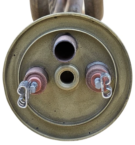 Тен для бойлера Ariston 2000 Вт (мідний, фланець Ø48 мм, під анод M6, довгі контакти) Kawai