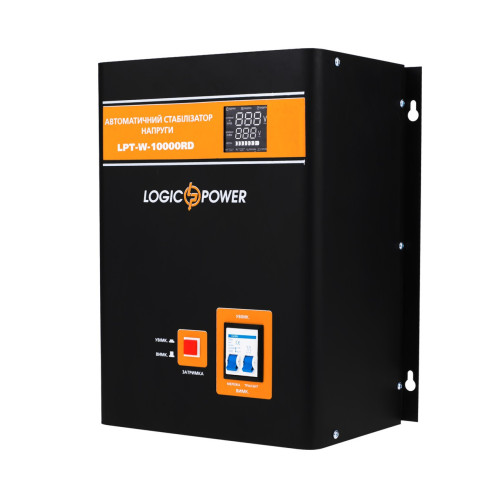 Стабилизатор напряжения LogicPower LPT-W-10000RD (7000 Вт) Black