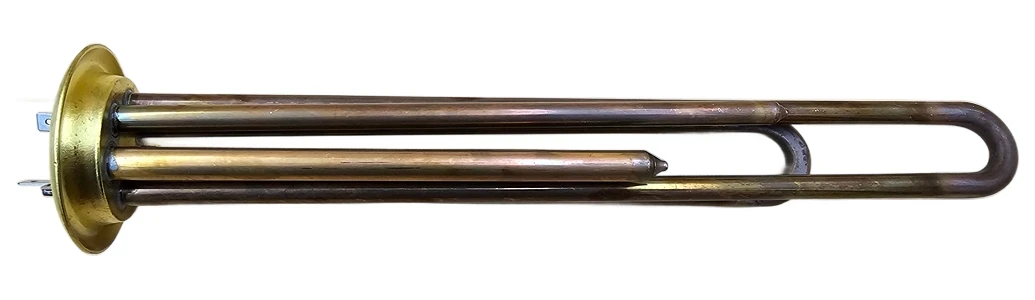 Тен для бойлера Thermex 2000 Вт (мідний, латунний фланець Ø63 мм, під анод M4) Thermowatt