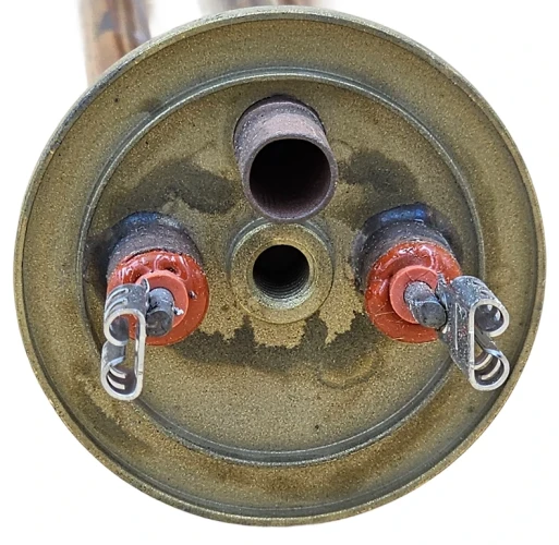 Тен для бойлера Ariston 1500 Вт (мідний, фланець Ø48 мм, під анод M6, довгі контакти) Kawai