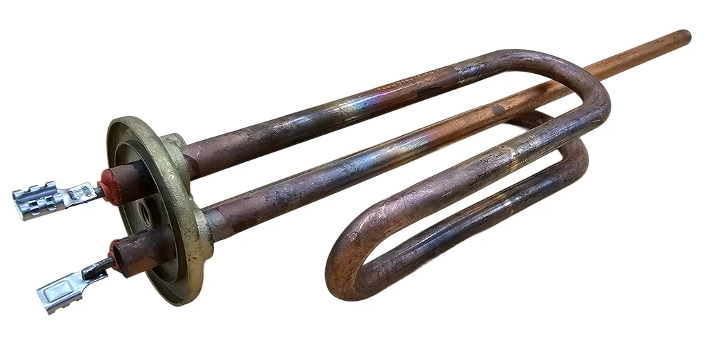 Тен для бойлера Ariston 1500 Вт (мідний, фланець Ø48 мм, під анод M6, довгі контакти) Kawai