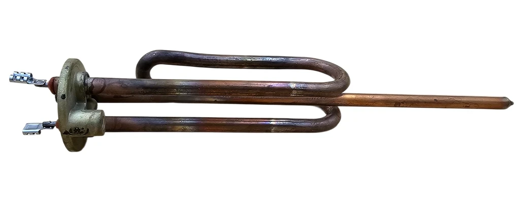 Тен для бойлера Ariston 1500 Вт (мідний, фланець Ø48 мм, під анод M6, довгі контакти) Kawai