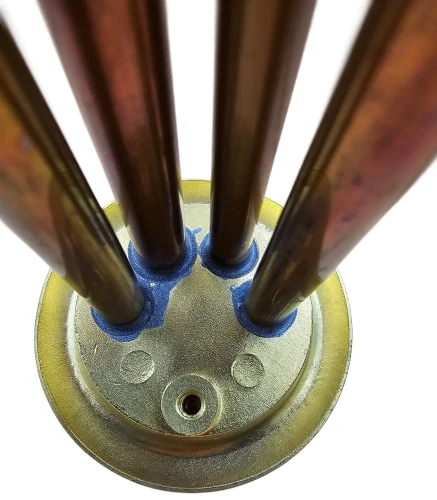 Тен для бойлера Thermex 1300 Вт (мідний, латунний фланець Ø63 мм, під анод M4) Thermowatt