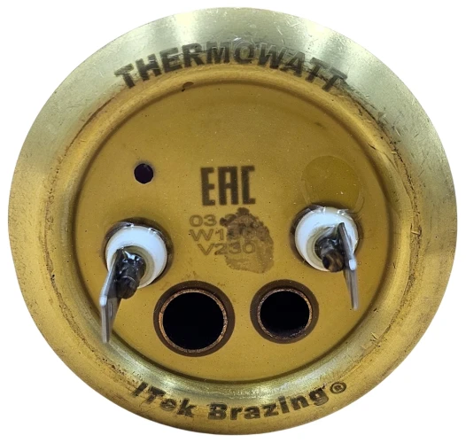 Тен для бойлера Thermex 1300 Вт (мідний, латунний фланець Ø63 мм, під анод M4) Thermowatt