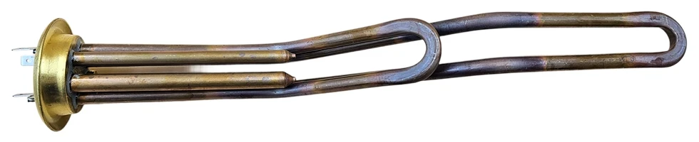 Тен для бойлера 2000 Вт (мідний, латунний фланець Ø63 мм, під анод M4) Thermowatt