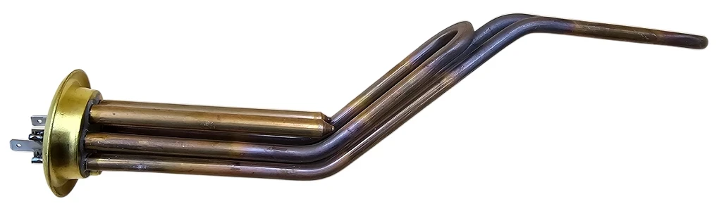 Тен для бойлера 2000 Вт (мідний, латунний фланець Ø63 мм, під анод M4) Thermowatt