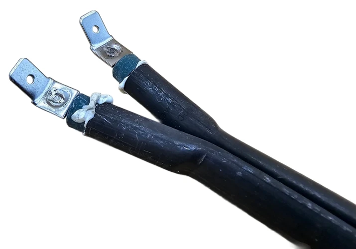 Тен сухий для бойлера 1000 Вт (нержавійка, 400 мм, Ø12 мм, під фланець-колбу) Kawai