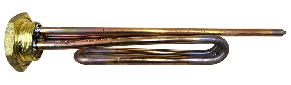 Тен для бойлера 2500 Вт (мідний, на різьбленні 1¼", під анод M6) Thermowatt
