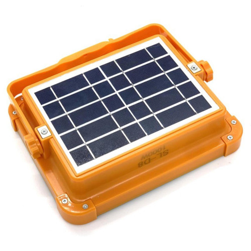 Портативна сонячна батарея для заряду Power bank Solar LED light D8 12000 mAH