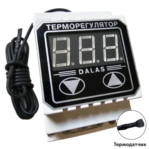 Терморегулятор з термодатчиком Dalas TRD-40A 8,8 кВт
