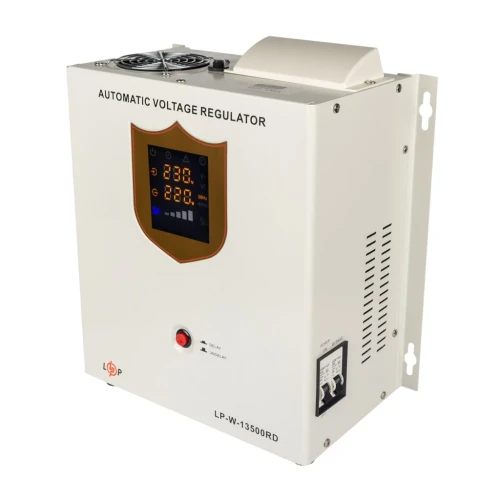 Стабілізатор напруги LogicPower LP-W-13500RD (8100 Вт / 7 ступенів)