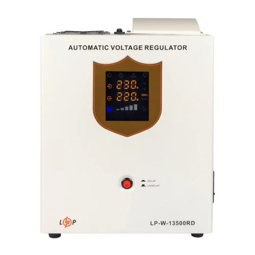 Стабілізатор напруги LogicPower LP-W-13500RD (8100 Вт / 7 ступенів)