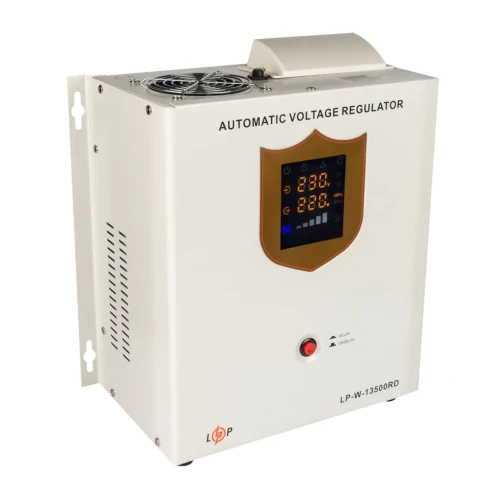 Стабілізатор напруги LogicPower LP-W-13500RD (8100 Вт / 7 ступенів)