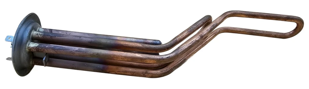 Тен для бойлера 2000 Вт (мідний, фланець Ø63 мм, під анод M4) Kawai