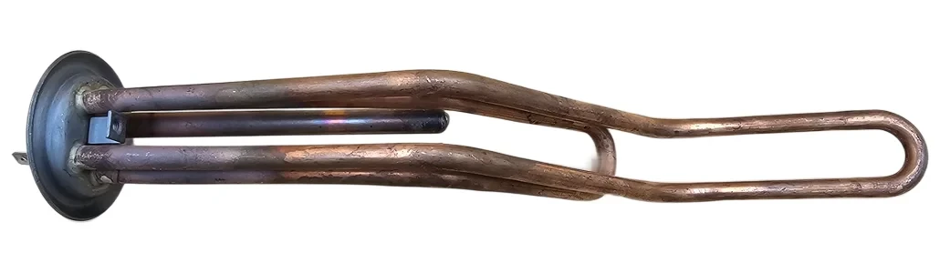 Тен для бойлера 2000 Вт (мідний, фланець Ø63 мм, під анод M4) Kawai