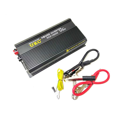 Професійний інвертор UKC 12V-220V RCP 1500W
