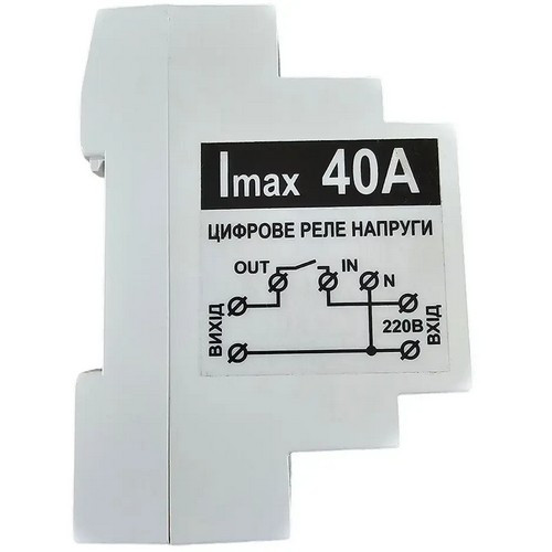 Реле напруги Dalas RND-40A DIN-рейка