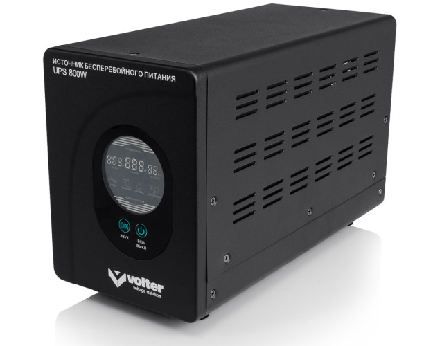 ДБЖ Volter UPS-800 (500 Вт, 12В) правильна синусоїда