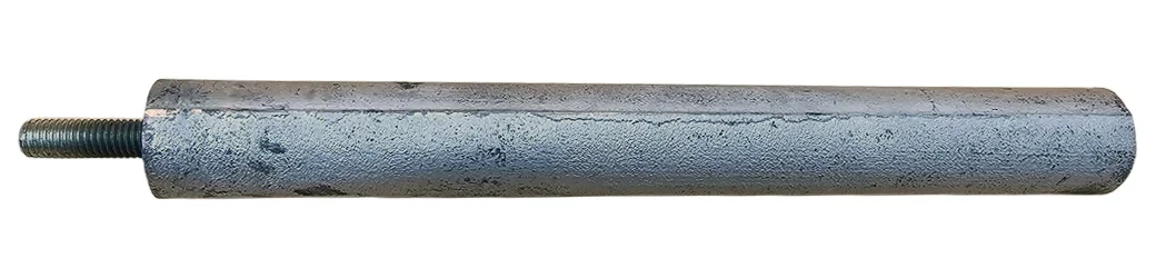 Магнієвий анод з різьбою M8x25 мм, Ø24 мм, L=200 мм, Kawai