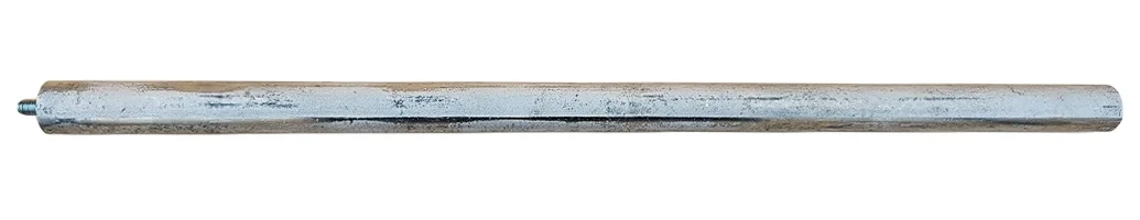 Магнієвий анод з різьбою M6x10 мм, Ø19 мм, L=400 мм, Kawai