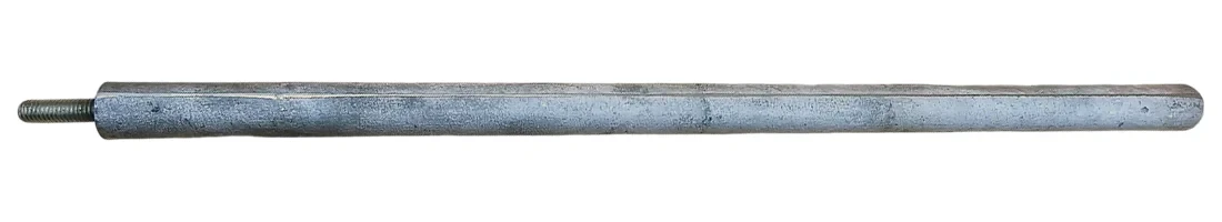 Магнієвий анод з різьбою M8x25 мм, Ø19 мм, L=400 мм, Kawai