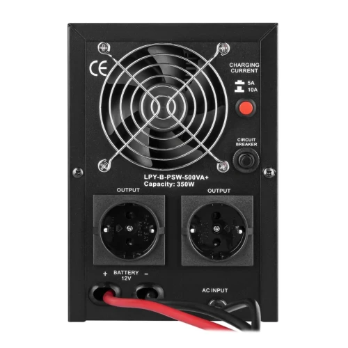 ДБЖ LogicPower LPY-B-PSW-500VA+ (350 Вт) 12В 5/10A, правильна синусоїда