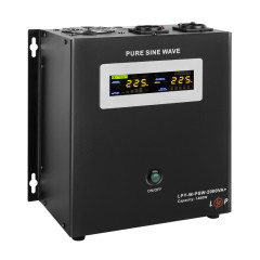 ДБЖ LogicPower LPY-W-PSW-2000VA+ (1400 Вт) 24В 10/20A, правильна синусоїда
