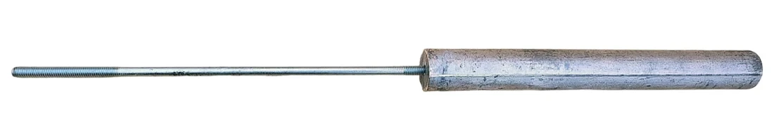 Магнієвий анод з різьбою M6x210 мм, Ø24 мм, L=200 мм, Kawai