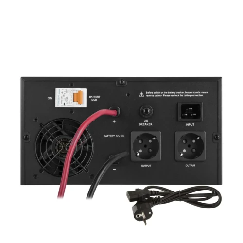 ДБЖ LogicPower LPE-B-PSW-1500VA+ (1000 Вт) 12В 1-35A, правильна синусоїда