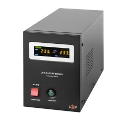 ДБЖ LogicPower LPY-B-PSW-800VA+ (560 Вт) 12В 5/15A, правильна синусоїда