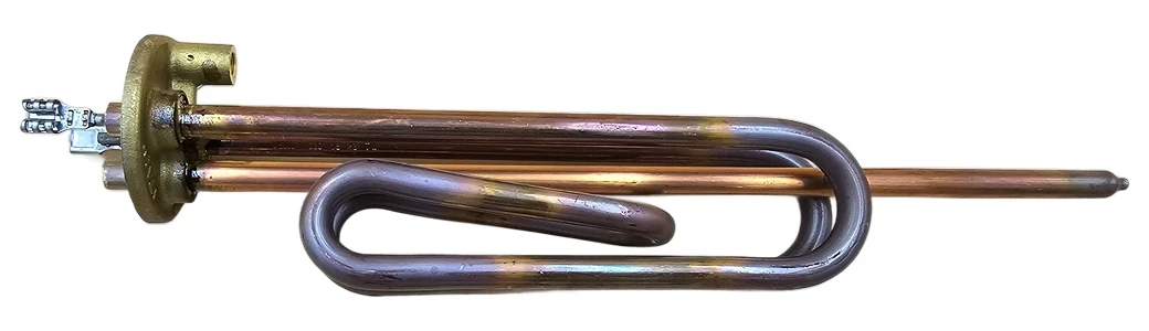 Тен для бойлера Ariston 2000 Вт (мідний, фланець Ø48 мм, під анод M6, довгі контакти) Thermowatt