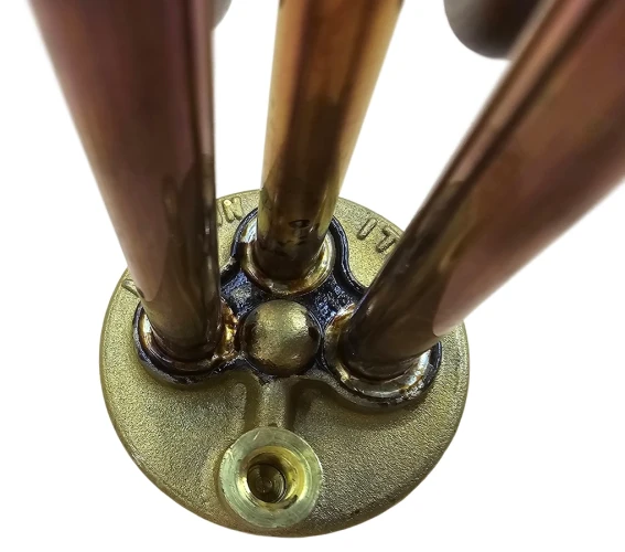 Тен для бойлера Ariston 2000 Вт (мідний, фланець Ø48 мм, під анод M6, довгі контакти) Thermowatt