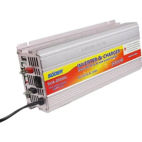 Інвертор Suoer SUA-2000A 2000 Вт