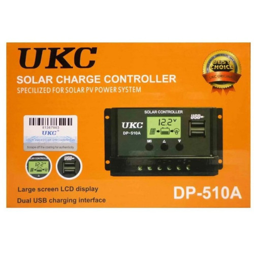 Контроллер для солнечной панели UKC DP-510A 8461