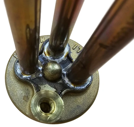 Тен для бойлера Ariston 1200 Вт (мідний, фланець Ø48 мм, трубка 170 мм, під анод M6) Thermowatt