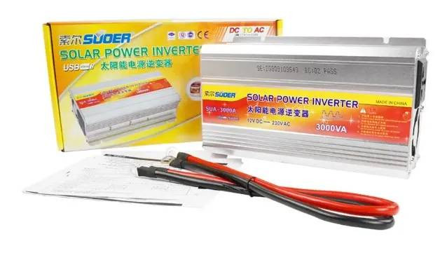 Інвертор Suoer SUA-3000A 12 В 220 В
