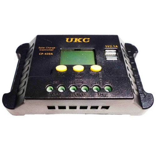Контроллер заряда солнечной батареи UKC CP-430A