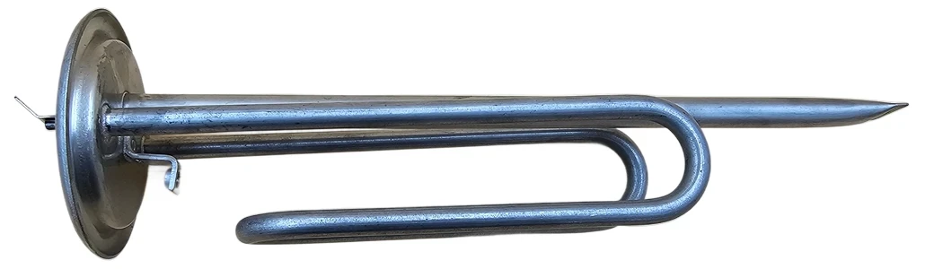 Тен для бойлера 1500 Вт (нержавійка, фланець Ø82 мм, під анод M6) Thermowatt