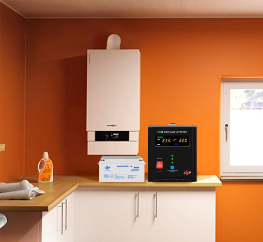 ДБЖ LogicPower LPY-PSW-1500VA+ (1050 Вт) 24В 10/15A, правильна синусоїда