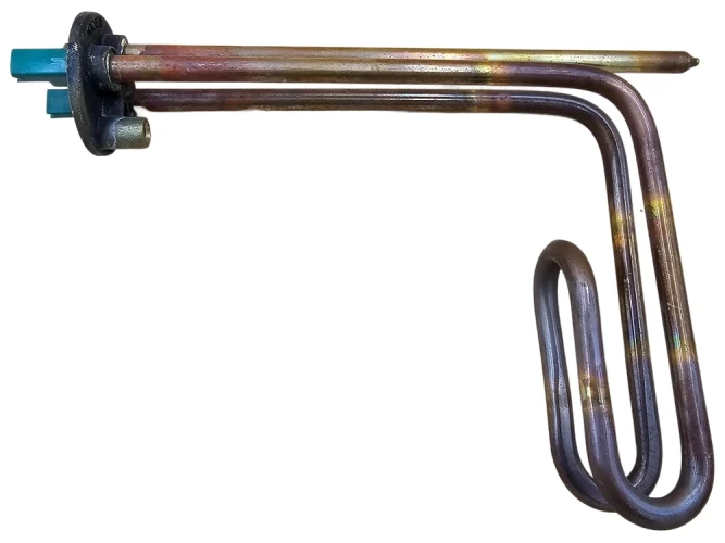 Тен для бойлера Ariston 1200 Вт (мідний, фланець Ø48 мм, трубка 220 мм, під анод M6) Thermowatt