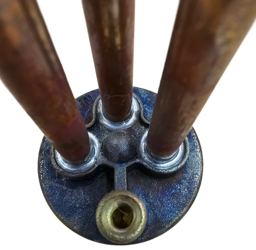 Тен для бойлера Ariston 1200 Вт (мідний, фланець Ø48 мм, трубка 220 мм, під анод M6) Thermowatt