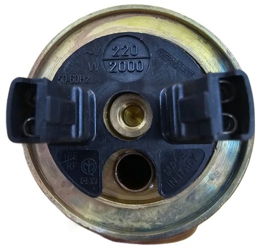 Тен для бойлера 2000 Вт (мідний, фланець Ø48 мм, під анод M6, короткі контакти) Thermowatt