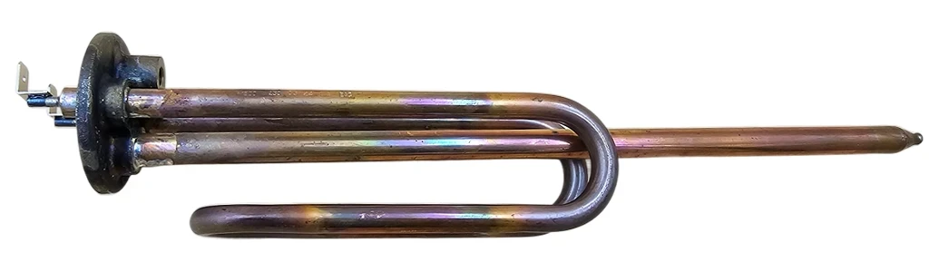 Тен для бойлера 1500 Вт (мідний, фланець Ø48 мм, під анод M6, клеми "тато") Thermowatt