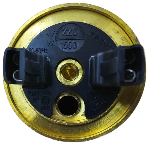 Тен для бойлера 1500 Вт (мідний, фланець Ø48 мм, під анод M6, короткі контакти) Thermowatt