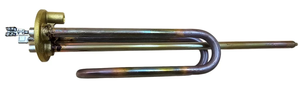 Тен для бойлера Ariston 1500 Вт (мідний, фланець Ø48 мм, під анод M6, довгі контакти) Thermowatt