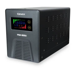 ДБЖ Gemix PSN-800U (480 Вт) 12В 7/9/13A, правильна синусоїда