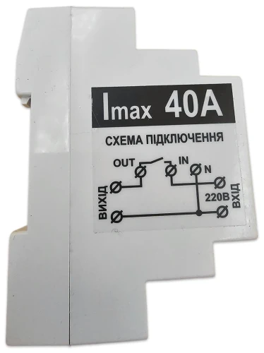 Пристрій плавного пуску Dalas PPR-D-40A(M) 8,8 кВт на DIN-рейку